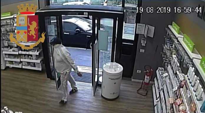 Milano. La Polizia incastra un rapinatore seriale. Quattro ‘colpi’, tre alla stessa farmacia