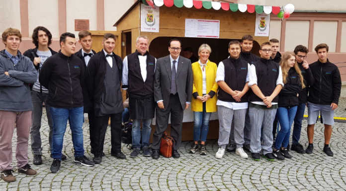 Valmadrera, delegazione in visita ai gemelli di Weissenhorn