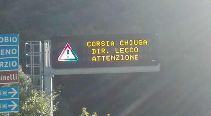 Lavori in corso, nuova Lecco-Ballabio chiusa in direzione Lecco
