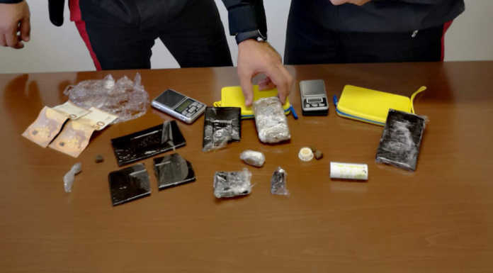 Olginate, arrestato 47enne. Sequestrato oltre mezzo chilo di hashish