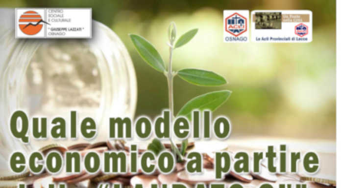 Osnago: economia ed ecologia al centro del dibattito con don Walter Magnoni