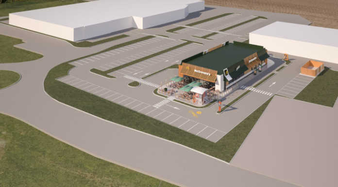 Osnago, apre il cantiere del centro commerciale Marasche: per primo arriva Mc Donald’s