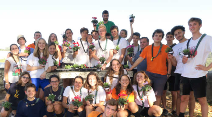 Paderno, tappa al Santuario della Rocchetta per gli scout Milano Uno