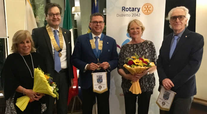 Visita del governatore: “Il Rotary connette il mondo”