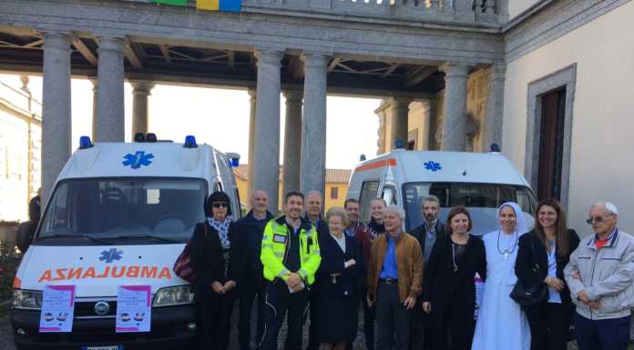 Costamasnaga, benedette due ambulanze destinate all’Ucraina