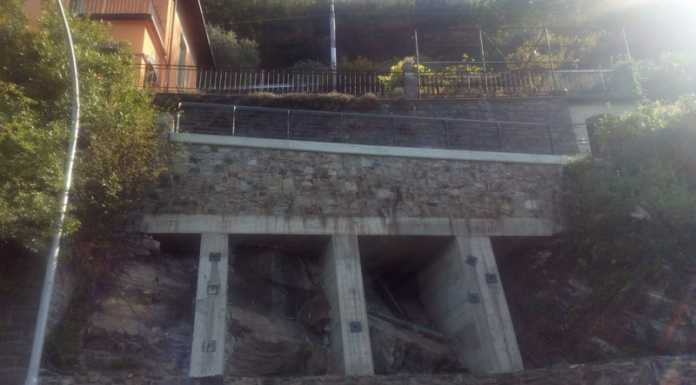 Varenna. Frana di Fiumelatte, conclusi i lavori di messa in sicurezza