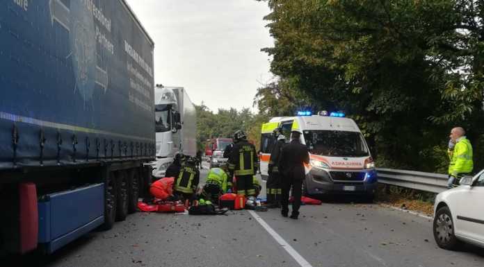 Incidente a Sirtori: soccorso 57enne e code sulla Briantea
