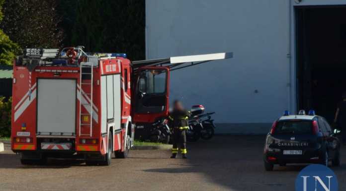 Garlate. Grave infortunio in azienda, soccorso 42enne