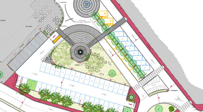 Progetto di riordino per piazza Mazzini e parcheggio: ecco il progetto