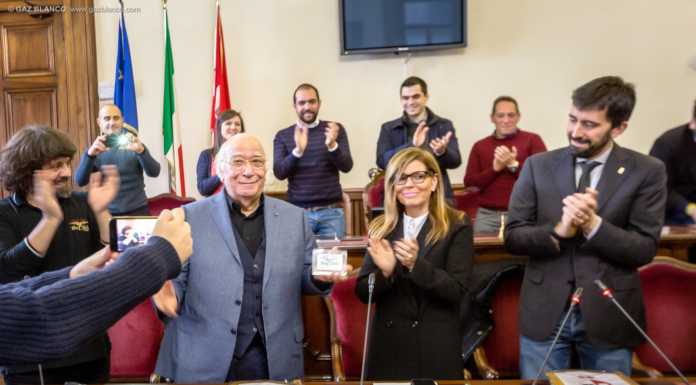 In Guzzi a Piacenza per il tesseramento onorario di Giovanni Rana