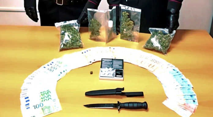 Spacciava droga nel bar che gestiva, i Carabinieri arrestano un 25enne di Colico