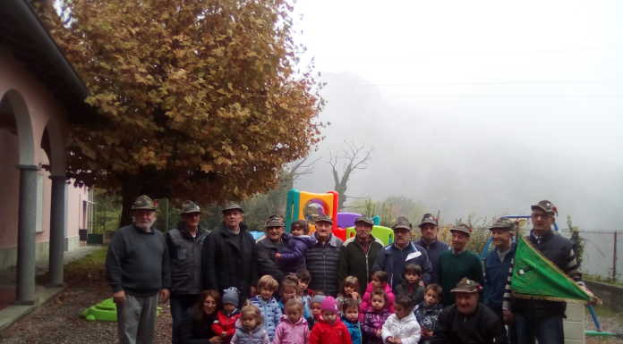 Perledo: un castello polivalente, il dono degli alpini all’asilo