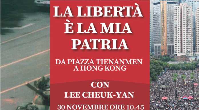 In Camera di Commercio l’incontro con Lee Cheuk-yan, testimone di Piazza Tienanmen