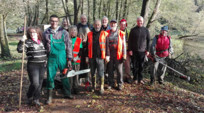 Imbersago, il comitato ecologico al lavoro sul lungo Adda