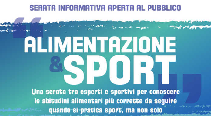 Robbiate, focus su “alimentazione & sport” con due esperti nutrizionisti