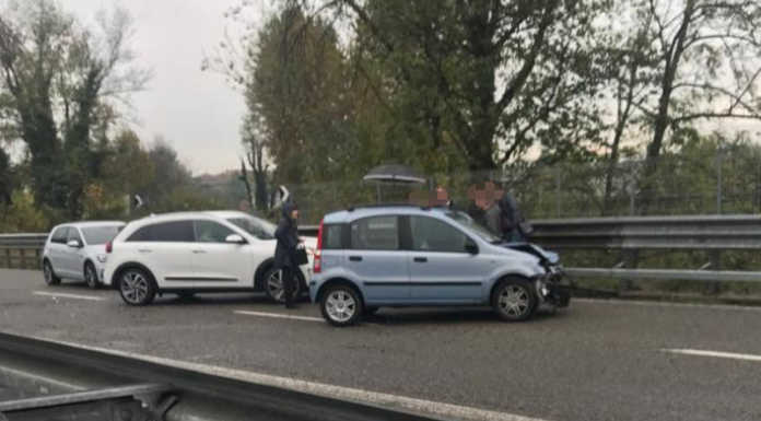 Incidente in mattinata sulla SS36 a Costa Masnaga in direzione Nord