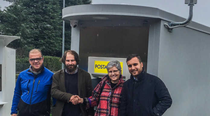 Santa Maria Hoè, inaugurato il nuovo postamat in via Papa Giovanni