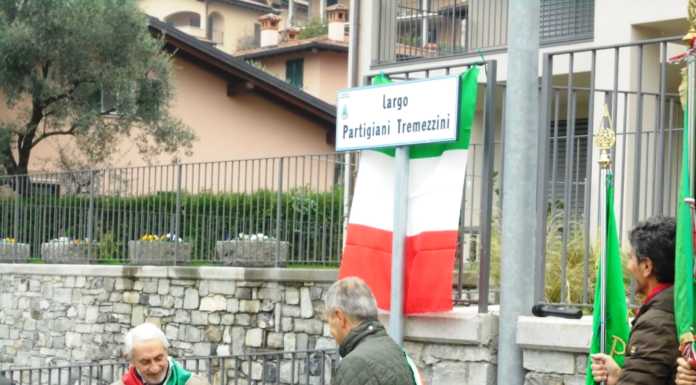 Tremezzina: inaugurata targa partigiana, vandalizzata nella notte