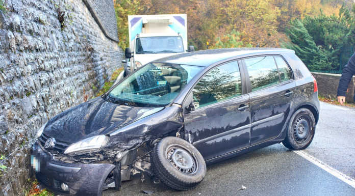 Varenna: incidente sulla Sp72, due feriti e code