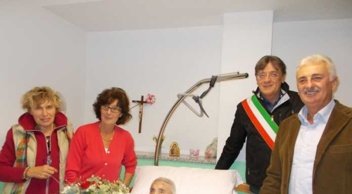 Calolzio. Anna Maria Valsecchi festeggia 104 anni, gli auguri dell’amministrazione