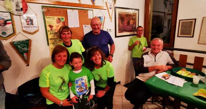 Serata di festa a Rancio, una sessantina per il toc dei Beck