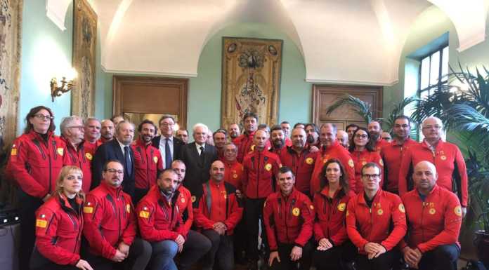 Soccorso Alpino dal presidente Mattarella per il 65° di fondazione