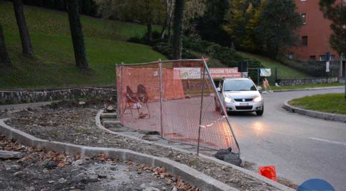 Malgrate, lavori fermi alla rotonda: si attende il subappalto