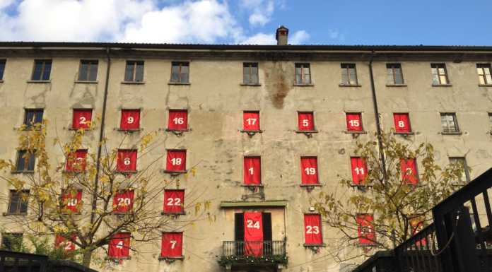 Abbadia, il museo setificio diventa un grande Calendario dell’Avvento