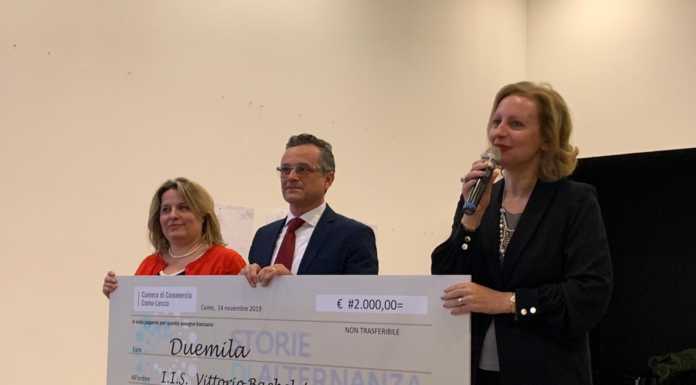 “Storie di alternanza” scuola-lavoro. Premiati 4 istituti lecchesi