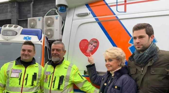 Milano, una nuova ambulanza dedicata a Nadia Toffa