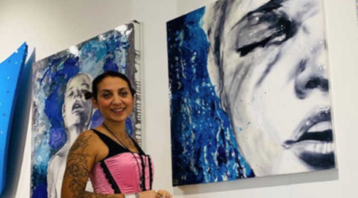 L’artista Emanuela Montorro allo Scope Art Show a Miami: “Esperienza fantastica”