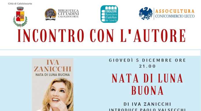 Incontri con l’autore, il Monastero del Lavello ospita Iva Zanicchi