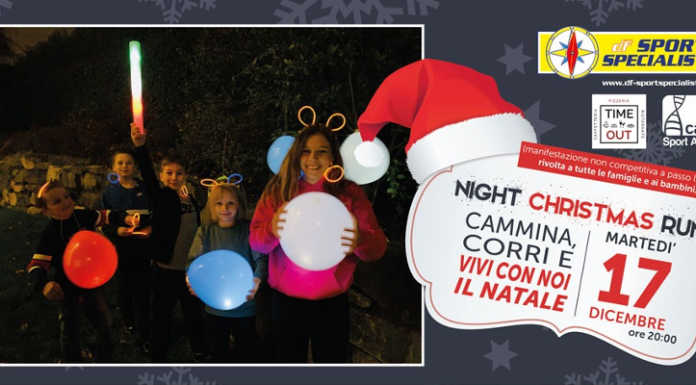 Sport Specialist festeggia il Natale con la Night Christmas Run