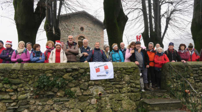 Paderno, il gruppo seniores Cai Bergamo in trasferta al santuario della Rocchetta