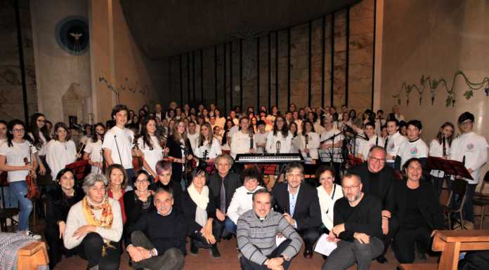Calolzio. A Sala il concerto di Natale, 150 studenti sul palco