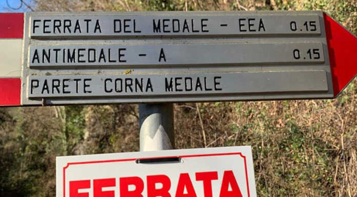 Entro la fine dell’anno chiude la ferrata del Monte Medale