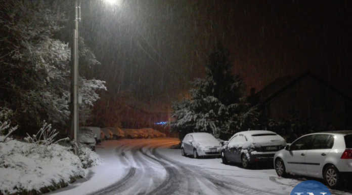 Nevica! Fiocchi a bassa quota, imbiancata anche Lecco