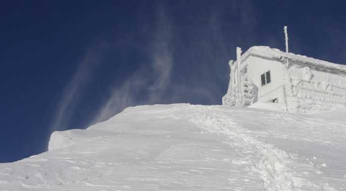 Bufera di vento sul Grignone nel video del fotografo Mauro Lanfranchi