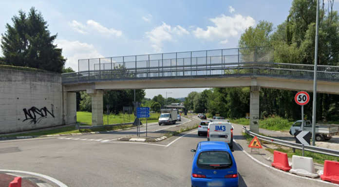 Briantea interrotta a Nibionno, controlli alla passerella pedonale