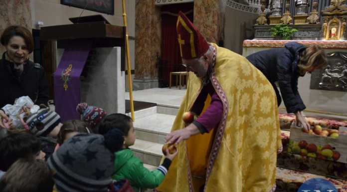 San Nicolò, come da tradizione, incontra i bimbi delle scuole dell’infanzia