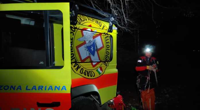 Il buio li “sorprende” sul sentiero del Viandante, intervento notturno del Soccorso Alpino Soccorso Alpino