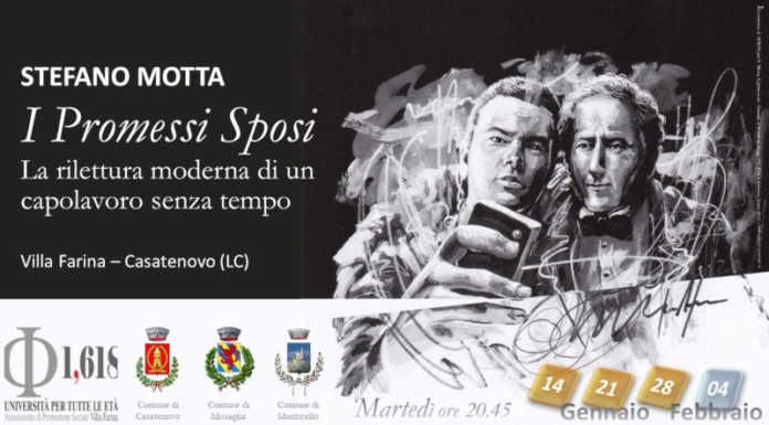 Casatenovo: itinerario manzoniano in quattro incontri con il professor Stefano Motta