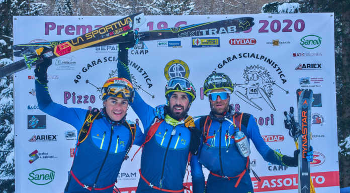 Scialpinistica Pizzo dei Tre Signori, Robert Antonioli e Alba De Silvestro (ancora) campioni italiani