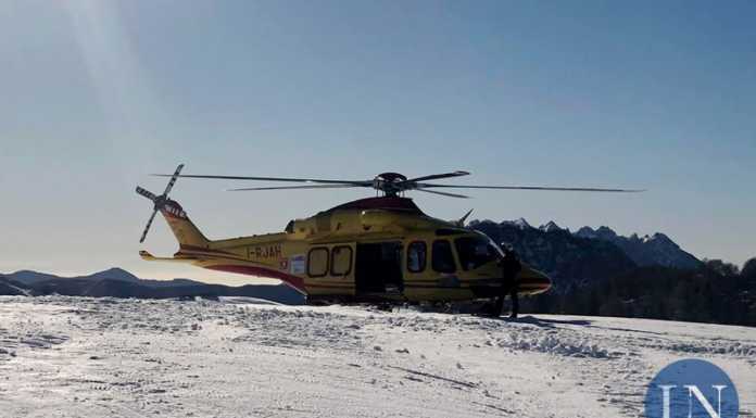 Montagna: resta grave l’escursionista precipitato dal sentiero degli Stradini