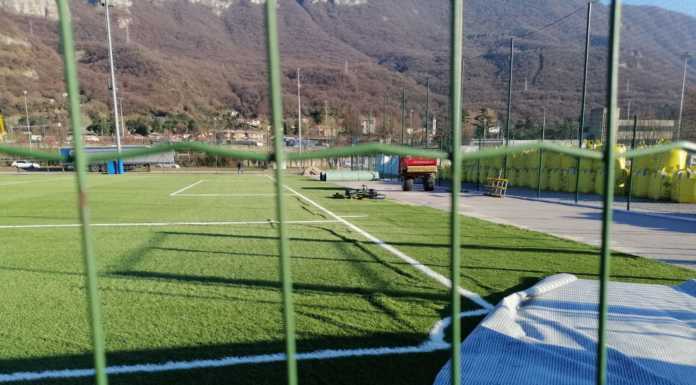 Bione: ‘sbloccati’ i lavori alla pista d’atletica, Campo 1 quasi pronto