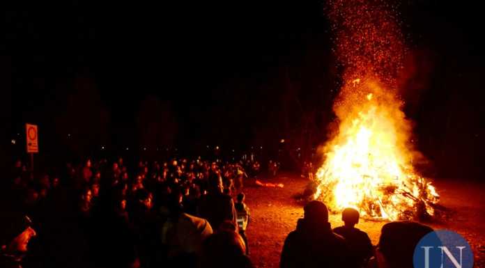 Brusa Ginée. Anche a Olginate il falò che scaccia l’inverno