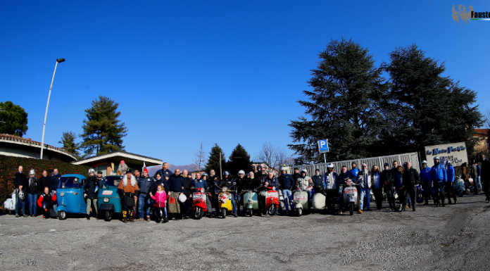 Bosisio, il Vespa Club di Bulciago regala una calza ai bimbi della Nostra Famiglia