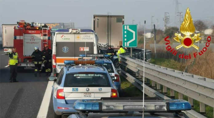 Due morti, drammatico incidente sull’autostrada A1 Milano-Napoli