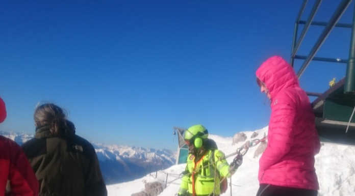 Precipita in un canale vicino al rifugio Buzzoni, due incrodati in Grignone