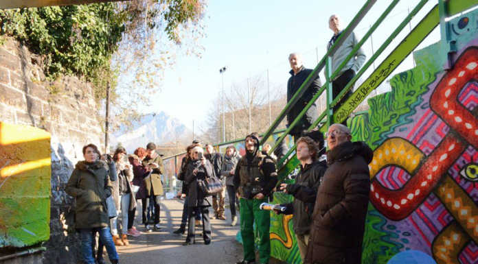 Lecco. Via Carlo Porta ancora più bella, grazie ai giovani artisti